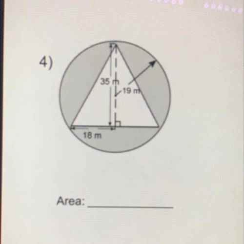 Find the Area of this figure