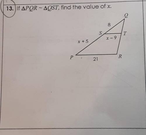 Please solve and Explain. Find X​