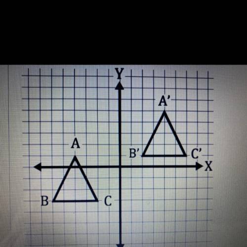 Triangle A'B'C' is a translation of Triangle ABC. What segment length is equal in

measure to segm