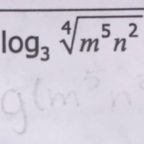 Expand the Logarithm
