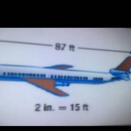 Find the length of the model airplane