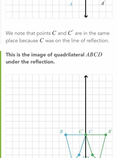Plot the image of quadrilateral ABCD under a reflection across line l. Answer here