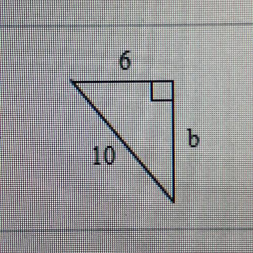 Find the lenght of the third side of the right triangle