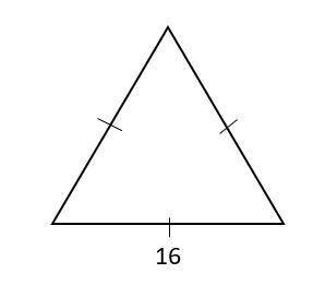 Find the area of the triangle below, express your answer in simplest radical form.