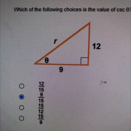 Which of the following choices is the value of csc 0?