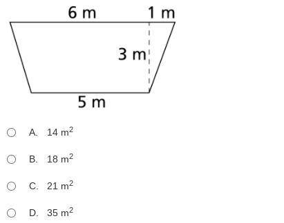 What is the area of this trapezoid?