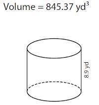 Find the missing dimension (parameter) of the cylinder?