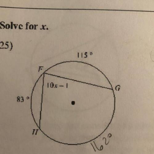 Solve for x
Please help me
