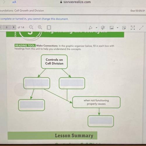 Make Connections in the graphic organizer below, fill in each box with

headings from this unit to
