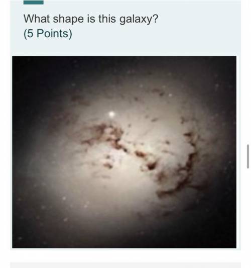 What shape is this galaxy?