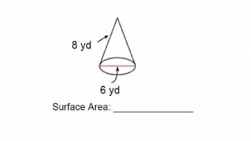 PLEASE HELP ME I NEED THIS QUICKLY, ILL GIVE BRAINLIEST JUST PLEASE!Find the surface area