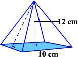 Find the volume of the pyramid.