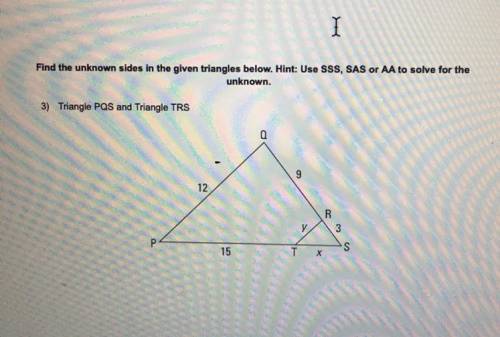 Help please i need and answer and to show work!!