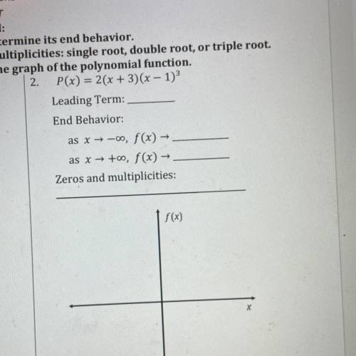 Please solve with work