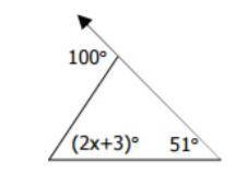 What is the value of x? please help