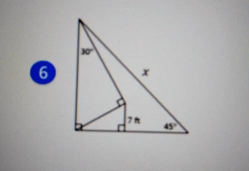 DUE SOON PLEASE HELP Special Right Triangles.

Round to the nearest hundredth.
Two questions 6