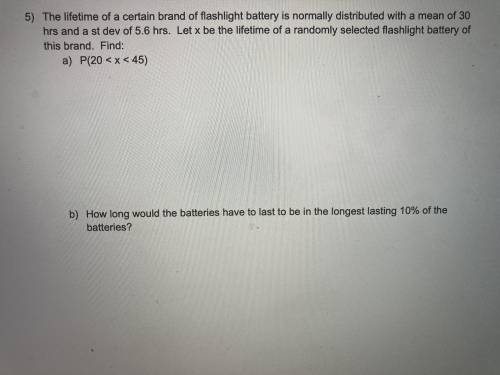 Can someone help me in 5a for statistics