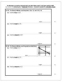 What are the answers to the questions on this page? Show work if possible. (Geometry) 60 points + B