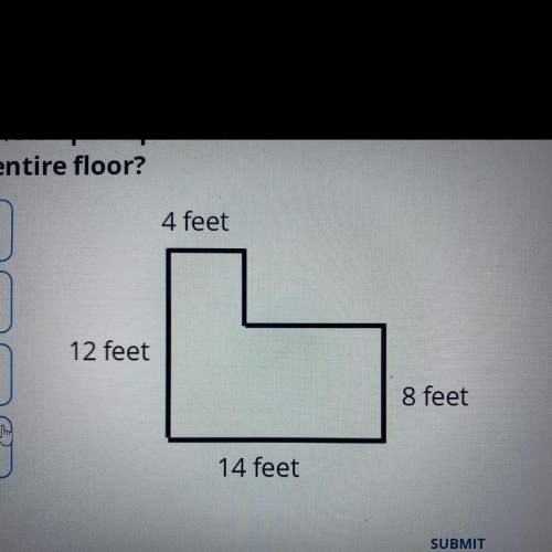 The diagram shows the floor of a room. the carpet used to cover the floor costs $5.25 per square fo