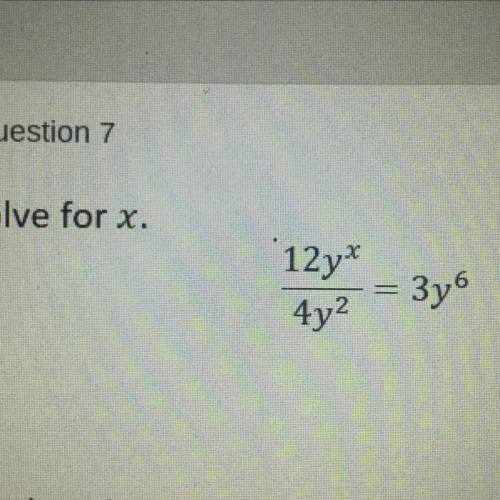 Solve for x 
help pls