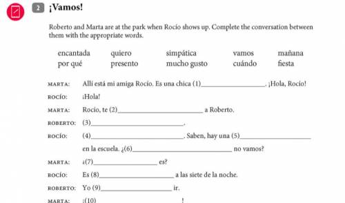Anyone that knows Spanish please help I'm stumped on this please help THANK YOU