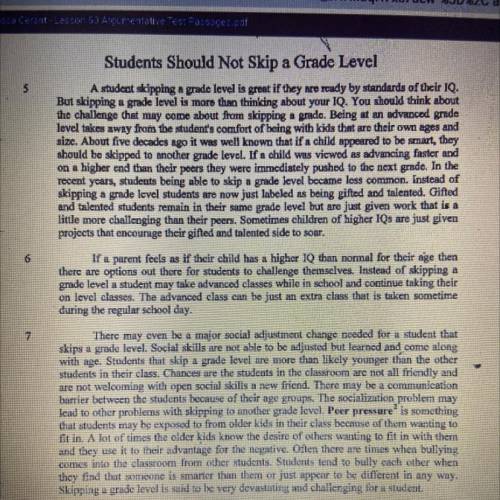 YOUR ESSAY

(Write your skeleton essay below: Introduction paragraph, Topic Sentences
for your 1st