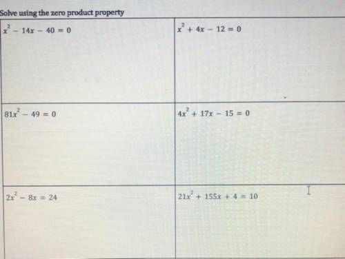 Solve using the zero product property

Hi it would mean a lot if you could help me understand how
