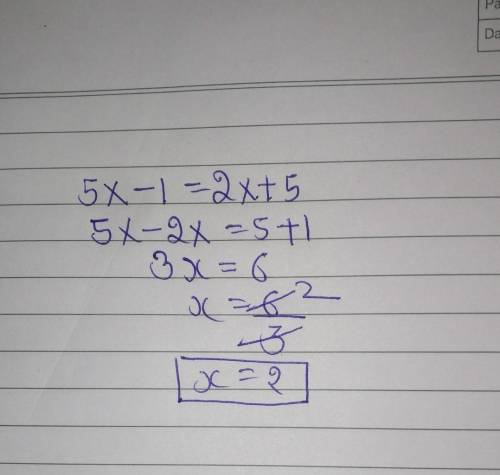 Find the value of x for which abcd must be a parallelogram 
a) 9
b)18
c) 1
d)2