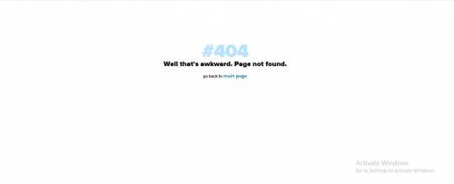 Well that's awkward. Page not found #404

-gives brainiest and points aggressively and screams and