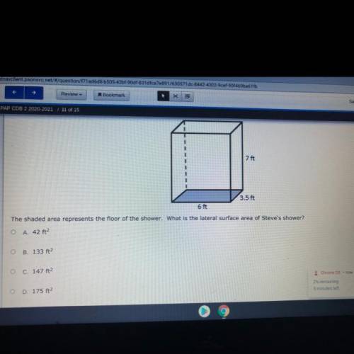 What’s the lateral surface area