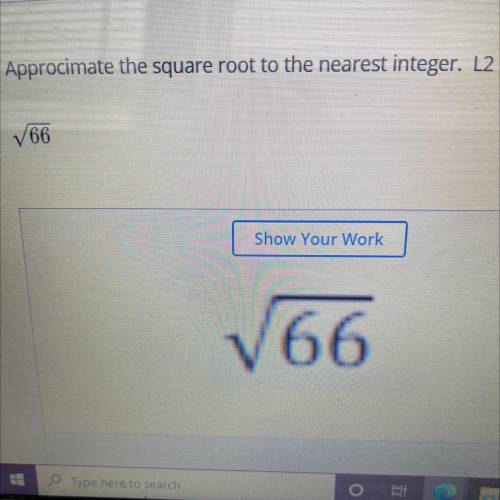 Approcimate the square root to the nearest integer