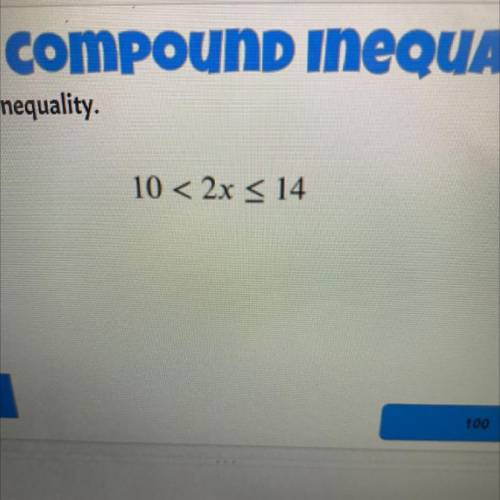 Solving compound inequalities