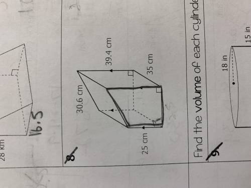 What is the total surface area of the figure below