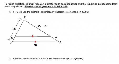 Please show work and type out the work right in the answer box- no links

10 pts
high school geome