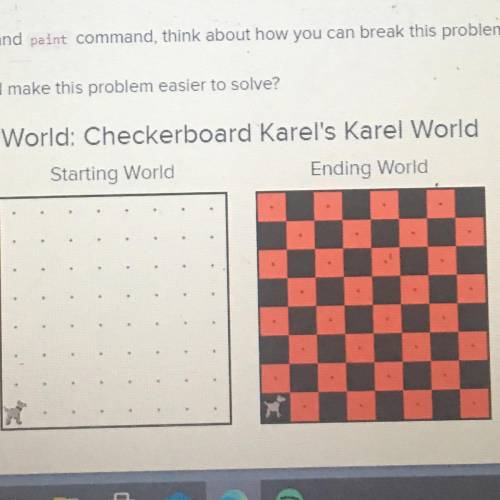 Exercise 6.4.5: Checkerboard Karel