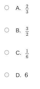 Use the model showing 2 wholes divided into thirds to find the quotient

2
÷
1
3
. Select the corr