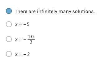 Solve: 6- x = 4(5 + x) - 4