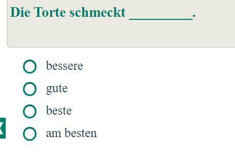 Help German Comparatives and Superlatives