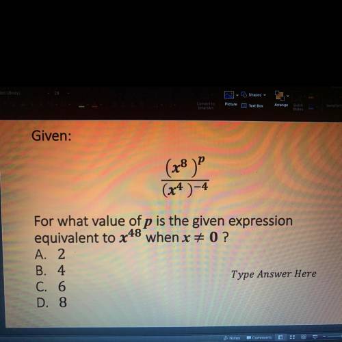 PLEASE HELP! CHOOSE ONE OF THE ANSWER CHOICES AND SHOW YOUR WORK.