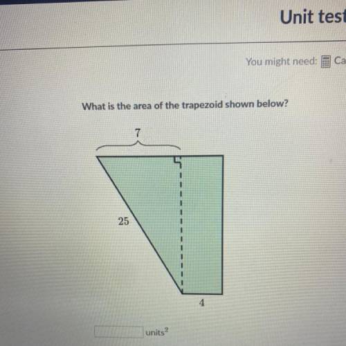 What is the area of the trapezoid khan