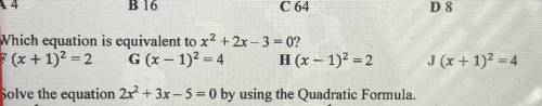 PLEASE HELP which equation is equivalent