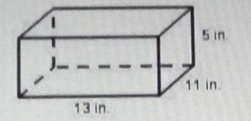 What is the volume of the prism in the nearest whole unit ?

29 in <3 
240 in <3
526 in >