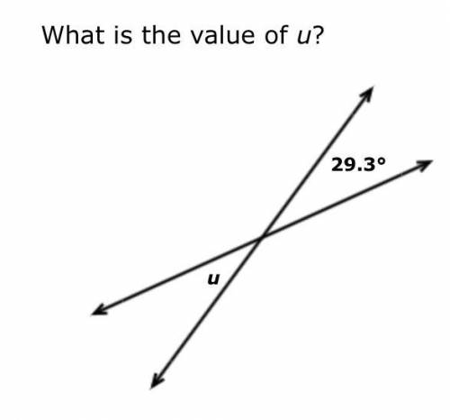 What is the value of u?