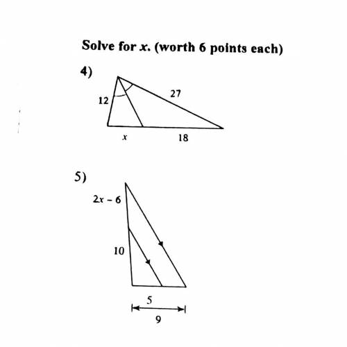 Solution to solving for x