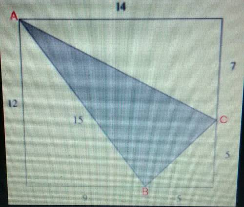 HELP PLZ

Is triangle ABC a right triangle? Use measurements from all sides of the triangle to ar