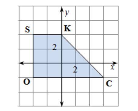 Find the areas of the trapezoids