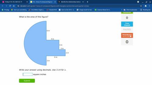 What is the area of this figure?