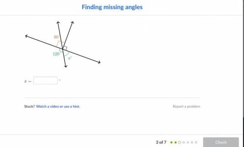 Please find the missing angle of this Shape.