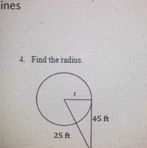 Find the radius please
