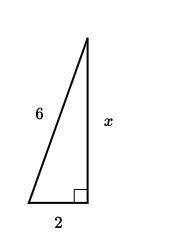 Please HELP! USE PYTHAGOREAN THEOREM TO FIND RIGHT TRIANGLE SIDE LENGTHS 
formula A(2)+B(2)=C(2)